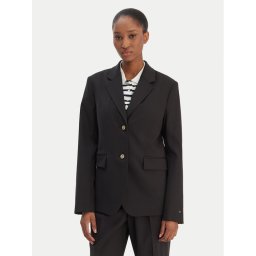 Tommy Hilfiger Сако Timeless WW0WW46662 Черен Regular Fit