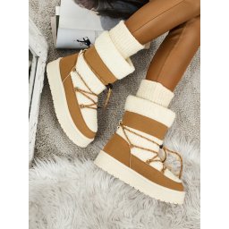 Resti Women's snow boots camel