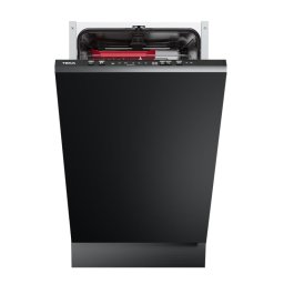 Съдомиялна за вграждане Teka DFI 44800, 10 комплекта, 6 програми за измиване, 45 см, клас Е, Черен