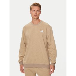 adidas Суитшърт Seasonal Essentials IY6613 Бежов Regular Fit