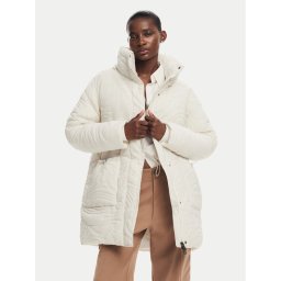 Desigual Зимно яке Aarhus 24WWEWAC Екрю Regular Fit