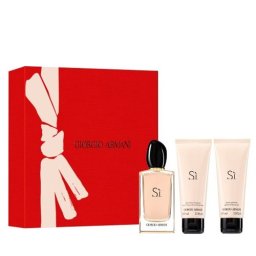 Giorgio Armani Si EDP 100ml + Body Lotion 75ml + Shower Gel 75ml комплект за жени