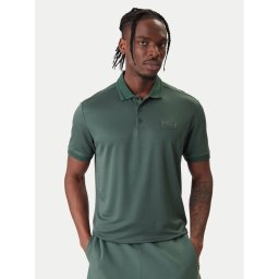 EA7 Emporio Armani Тениска с яка и копчета 7M001359 AF13862 U7260 Зелен Slim Fit