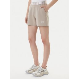 EA7 Emporio Armani Спортни шорти 7W001153 AF12501 U6225 Бежов Regular Fit