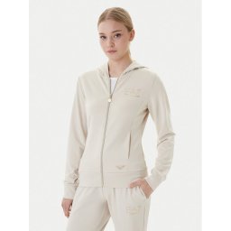 EA7 Emporio Armani Суитшърт 7W001044 AF12482 U1088 Бежов Regular Fit