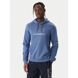 EA7 Emporio Armani Суитшърт 7M001313 AF13512 UB064 Син Regular Fit