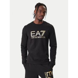EA7 Emporio Armani Суитшърт 7M002278 AF22266 MC004 Черен Regular Fit