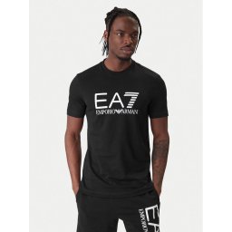 EA7 Emporio Armani Тишърт 7M001412 AF22264 UC001 Черен Regular Fit