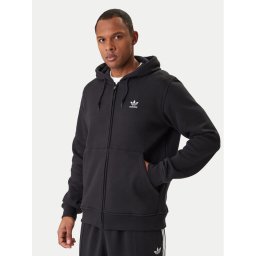 adidas Суитшърт Trefoil Essentials IW5791 Черен Regular Fit