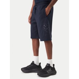 EA7 Emporio Armani Спортни шорти 7M001491 AF17787 UB102 Тъмносин Regular Fit