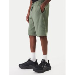 EA7 Emporio Armani Спортни шорти 7M001491 AF17787 U7235 Зелен Regular Fit