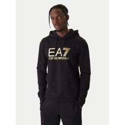 EA7 Emporio Armani Суитшърт 7M001413 AF22266 MC004 Черен Regular Fit