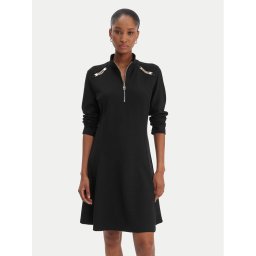 Liu Jo Sport Ежедневна рокля TA6019 JS182 Черен Regular Fit