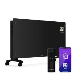 Klarstein Конвектор Bornholm | 3000 W | 30 м² | Мощен и стилен | 105 см x 51 см (Klrst-Bornholm3000Bl)