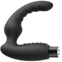 Простатен стимулатор - анален вибратор за мъже "PATZENSKA BLACK" 15 см