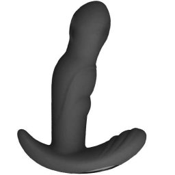 Простатен стимулатор с ротация и вибрации "IVAN BLACK" 13 см Wireless