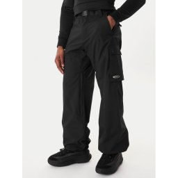 Quiksilver Ски панталони Snow Down Cargo EQYTP03231 Черен Relaxed Fit