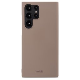Гръб Holdit Slim Case за Samsung Galaxy S23 Ultra - Кафяв