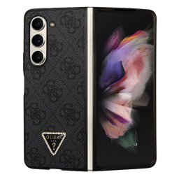 Калъф Guess 4G PU Leather Triangle Case за Samsung Galaxy Z Fold 5 - Черен