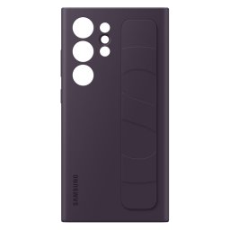 Оригинален калъф Samsung Standing Grip Cover за Galaxy S24 Ultra - Тъмно лилав, EF-GS928CEE