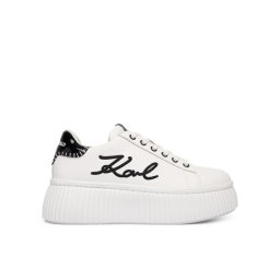 KARL LAGERFELD Сникърси Kreeper Lo KL42372C Бял