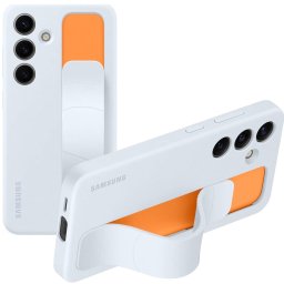 Оригинален калъф Samsung Standing Grip Cover за Galaxy S24 - Син, EF-GS921CLEGWW