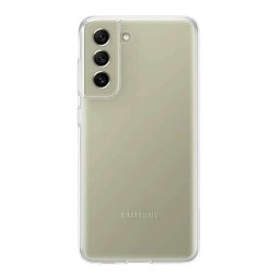 Оригинален гръб Samsung Clear Cover for Galaxy S21 FE - Прозрачен, EF-QG990CTE