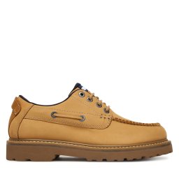 Обувки Tommy Jeans Archive '01 Boat Shoe EM0EM01703 Жълт