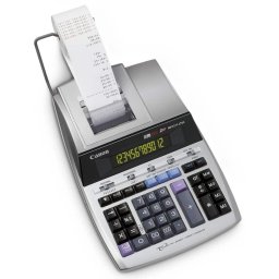Калкулатор Canon MP1211-LTSC, портативен с отпечатване, сребрист