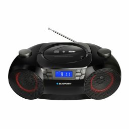 Радио Blaupunkt BB30BT, Bluetooth, USB, слот за SD карта, LCD дисплей, 6 бр. LR14, черно