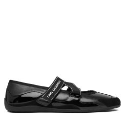 Балеринки KARL LAGERFELD Altia KL66101 Черен