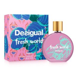 Desigual Fresh World Woman Eau de Toilette 100 ml за жени