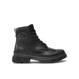 KARL LAGERFELD Ботуши KL25264A Черен