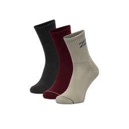 Billabong Дълги чорапи CEO_BR_BILLA_3061_W_AW25 (3 PACK) Цветен