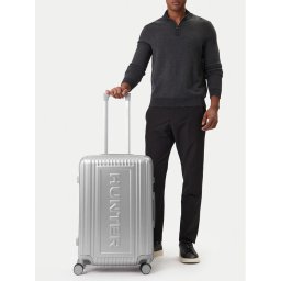 Hunter Среден куфар CEO-HUNTER-M-002-08-SILVER Сребрист