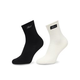 KARL LAGERFELD Дълги чорапи B1W47036 Черен