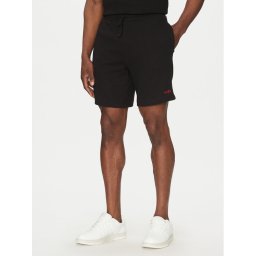 HUGO Спортни шорти Austin 50532023 Черен Regular Fit