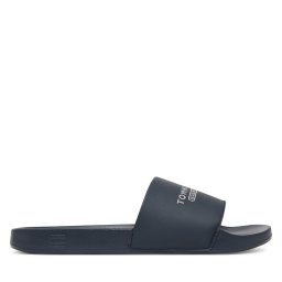 Чехли Tommy Hilfiger Raised Pool Slide FM0FM05761 Тъмносин