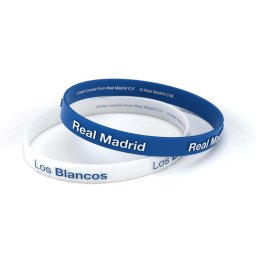 Real Madrid Гривни 2 бр. бяла и синя