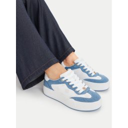 Guess Сникърси FLPSW4 DEN12 Бял