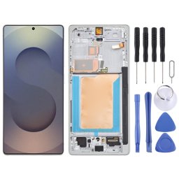 OLED LCD Дисплей и Тъч Скрийн с Рамка за Samsung Galaxy S25 Ultra SM-S938B