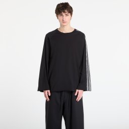 Тениска Y-3 Raw Edge 3 Stripes Short Sleeve T-Shirt Black L