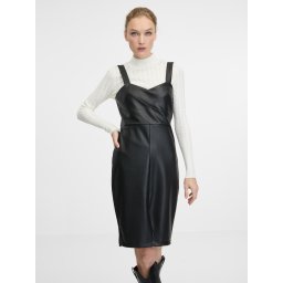 Black Women's Knee-Length Sheath Dress ORSAY - Women's