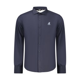 Мъжка едноцветна риза slim fit