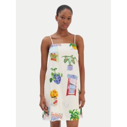 Seafolly Лятна рокля La Boca 55652-DR Екрю Regular Fit