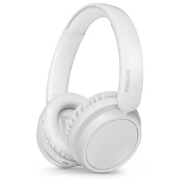PHILIPS Bluetooth слушалки 40мм мембрани меки наушници 65 часа време за разговори бели