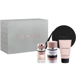 Trussardi Eau de Parfum Комплект (EDP 90ml + Silk Body Emulsion 100ml + Beauty Bag) за Жени