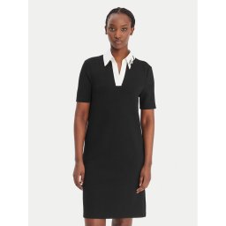 KARL LAGERFELD Ежедневна рокля B1W13029 Черен Regular Fit