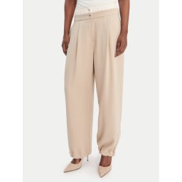 Liu Jo Sport Текстилни панталони TA6150 TS923 Бежов Regular Fit