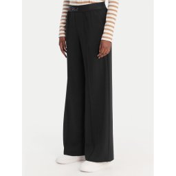 KARL LAGERFELD Текстилни панталони B1W10014 Черен Relaxed Fit